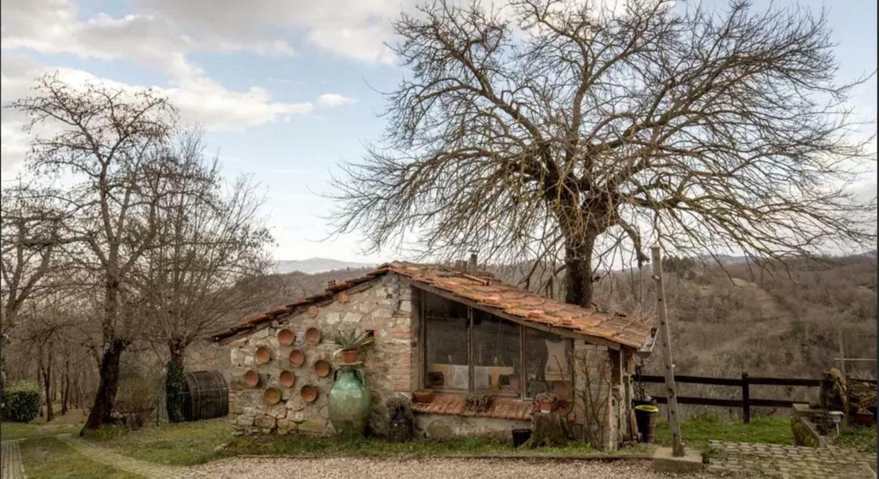 Casa Mazzocchi Vista Su Poppi Villa Luaran gambar